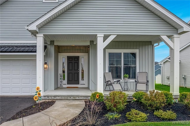 3398 Cedar Valley Way, Hamburg, NY 14075 - entrance to property with a porch and a garage