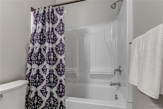 3398 Cedar Valley Way, Hamburg, NY 14075 - bathroom with shower / bath combo and toilet