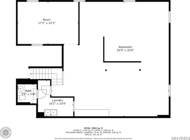 270 N French Rd, Amherst, NY 14228 - view of floor plan / room layout