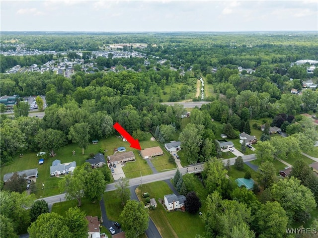 270 N French Rd, Amherst, NY 14228 - view of property location featuring a heavily wooded area