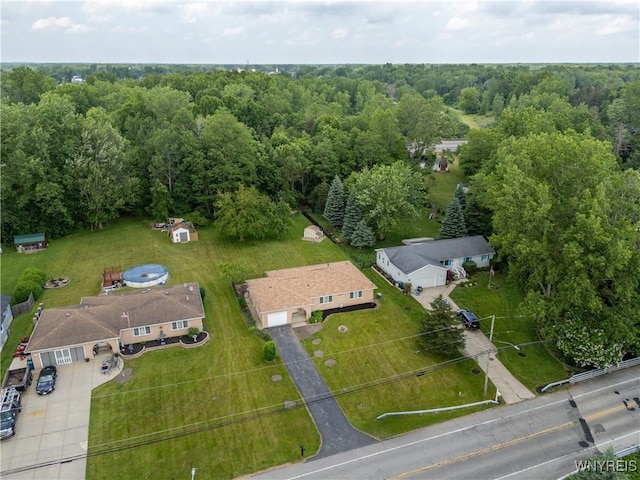 270 N French Rd, Amherst, NY 14228 - aerial view of a heavily wooded area