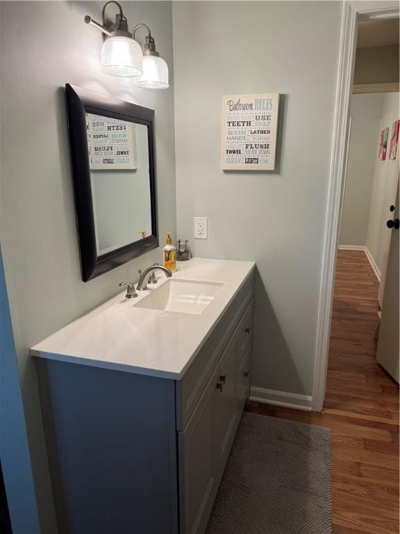 157 New Wickham Dr, Penfield, NY 14526 - bathroom featuring wood finished floors and vanity