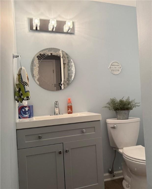 157 New Wickham Dr, Penfield, NY 14526 - half bath featuring vanity and toilet