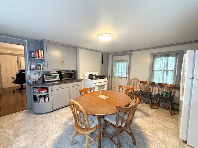 8 Church St, Waterloo, NY 13165 - dining room with an office area