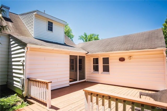 123 Branch St, Deerfield, NY 13502 - view of deck