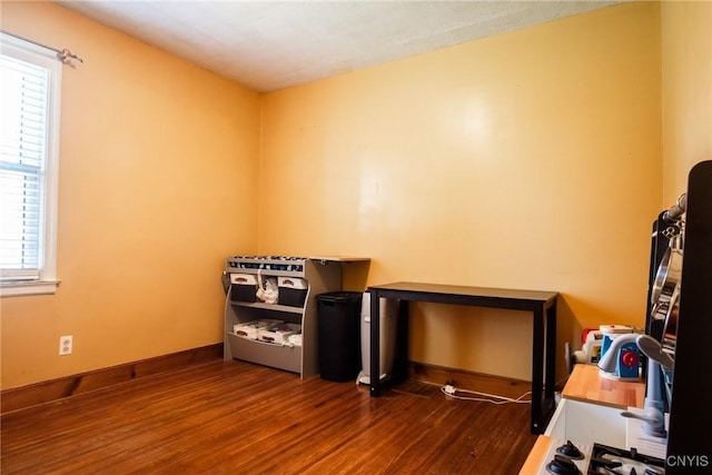 123 Branch St, Deerfield, NY 13502 - miscellaneous room featuring wood finished floors and baseboards