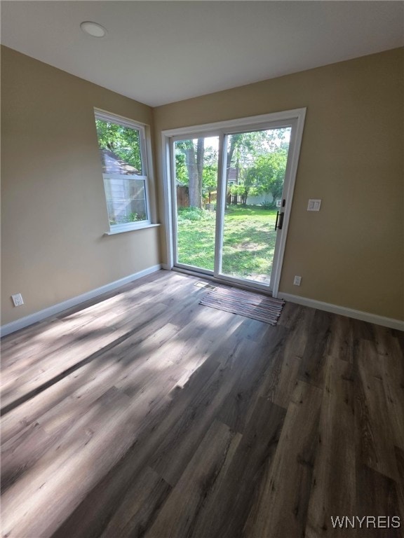 24 Wenonah, Tonawanda, NY 14150 - empty room featuring baseboards and wood finished floors