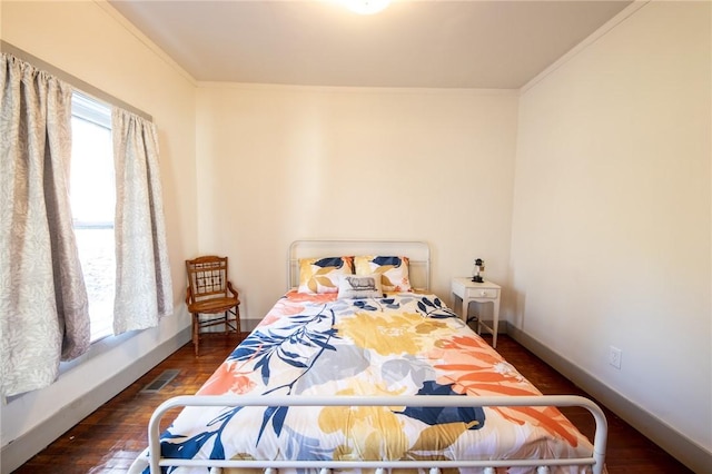 345 Dorr Edson Rd, Milford, NY 13820 - bedroom with wood finished floors and ornamental molding
