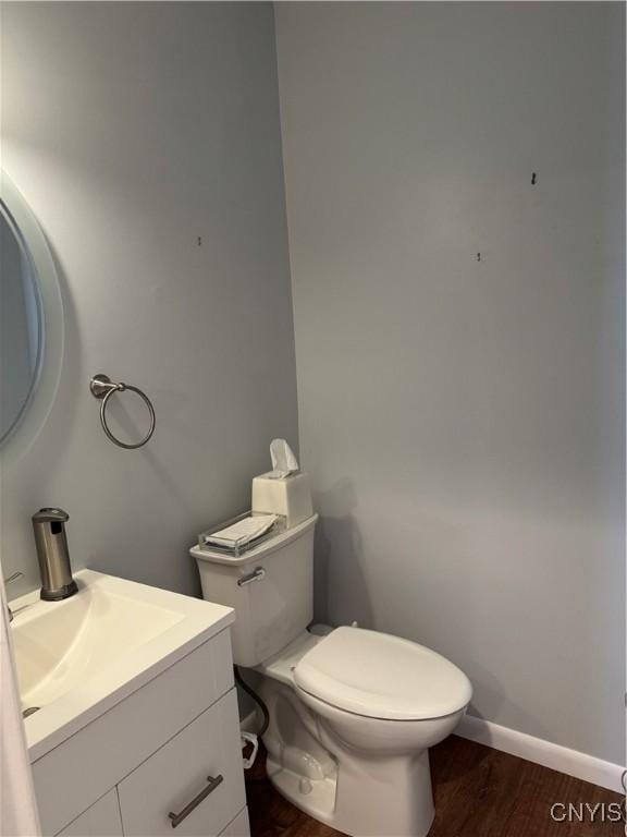 601 Woburn Dr, Camillus, NY 13031 - half bath with wood finished floors and vanity
