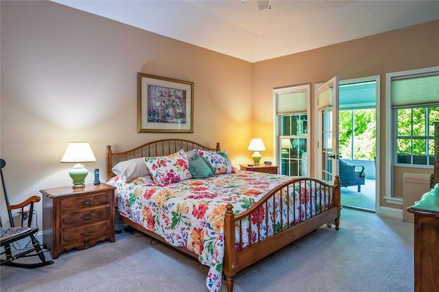 1100 Yorkshire Way, Victor, NY 14564 - carpeted bedroom with access to exterior