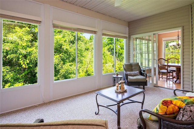 1100 Yorkshire Way, Victor, NY 14564 - sunroom / solarium with carpet floors