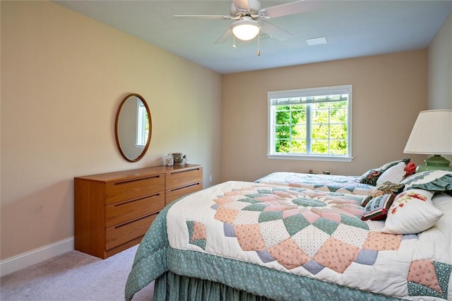 1100 Yorkshire Way, Victor, NY 14564 - bedroom with carpet and ceiling fan
