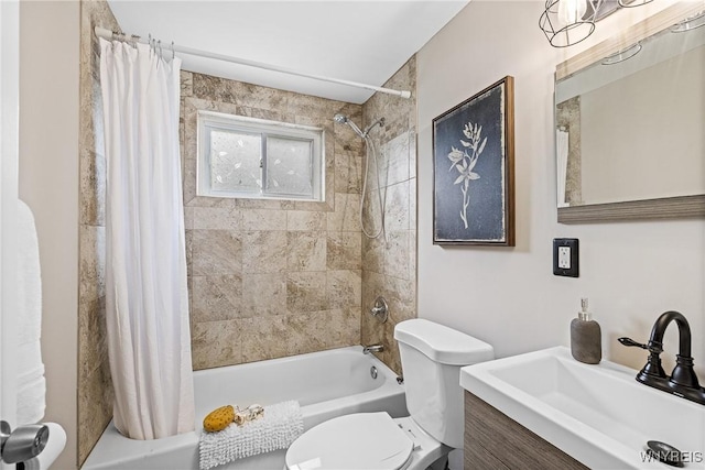 87 Ermann Dr, Tonawanda, NY 14217 - full bath featuring shower / bath combo with shower curtain and vanity
