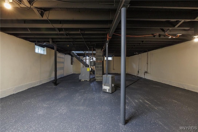 87 Ermann Dr, Tonawanda, NY 14217 - basement with baseboards