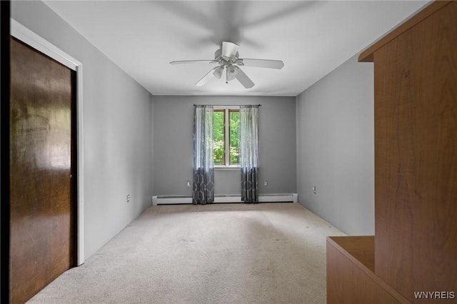 1575 Overhead Rd, Evans, NY 14047 - spare room featuring a ceiling fan and carpet floors