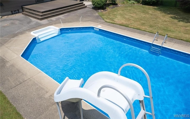 1575 Overhead Rd, Evans, NY 14047 - swimming pool with a patio area