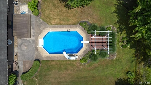 1575 Overhead Rd, Evans, NY 14047 - swimming pool with a diving board