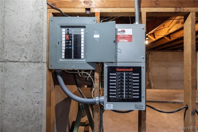 1575 Overhead Rd, Evans, NY 14047 - utility room featuring electric panel