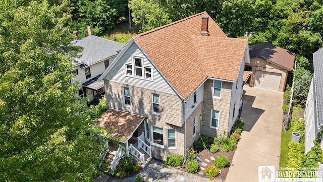 49 Day St, Pomfret, NY 14063 - view from above of property