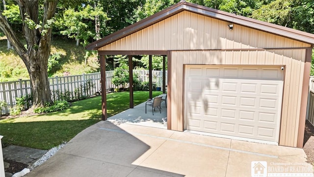 49 Day St, Pomfret, NY 14063 - view of detached garage
