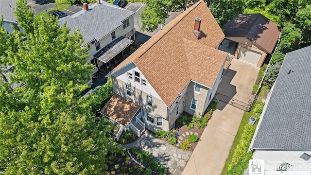 49 Day St, Pomfret, NY 14063 - aerial view of residential area