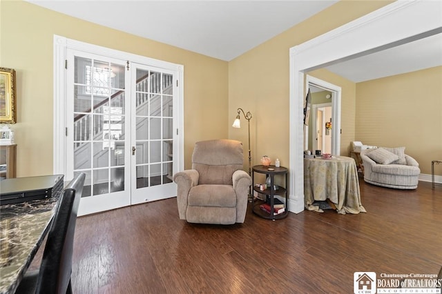 49 Day St, Pomfret, NY 14063 - living area featuring wood finished floors