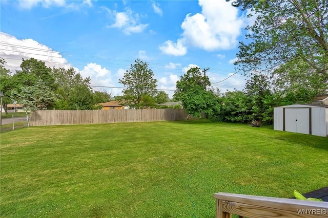 2051 Parker Blvd, Tonawanda, NY 14150 - view of yard with a storage shed