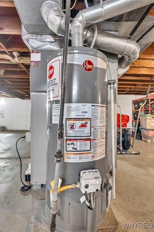 2051 Parker Blvd, Tonawanda, NY 14150 - utilities featuring water heater