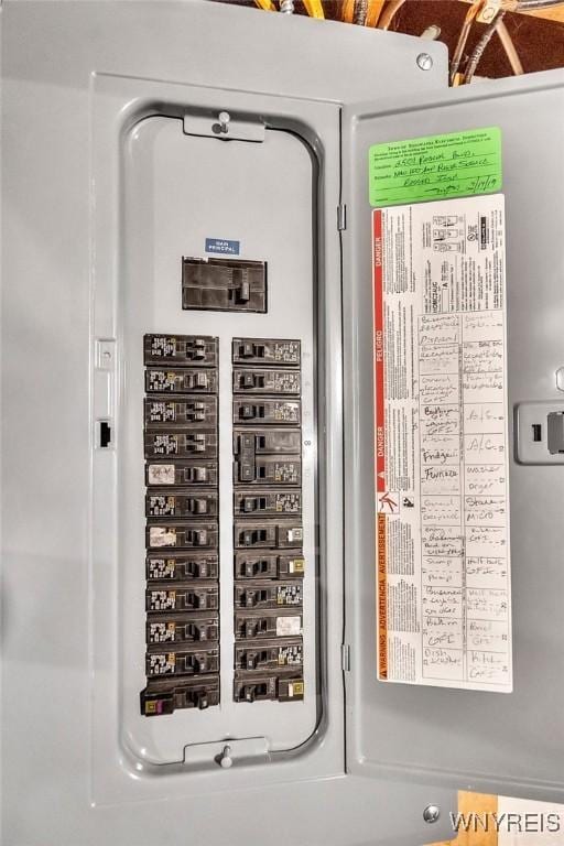 2051 Parker Blvd, Tonawanda, NY 14150 - utility room featuring electric panel