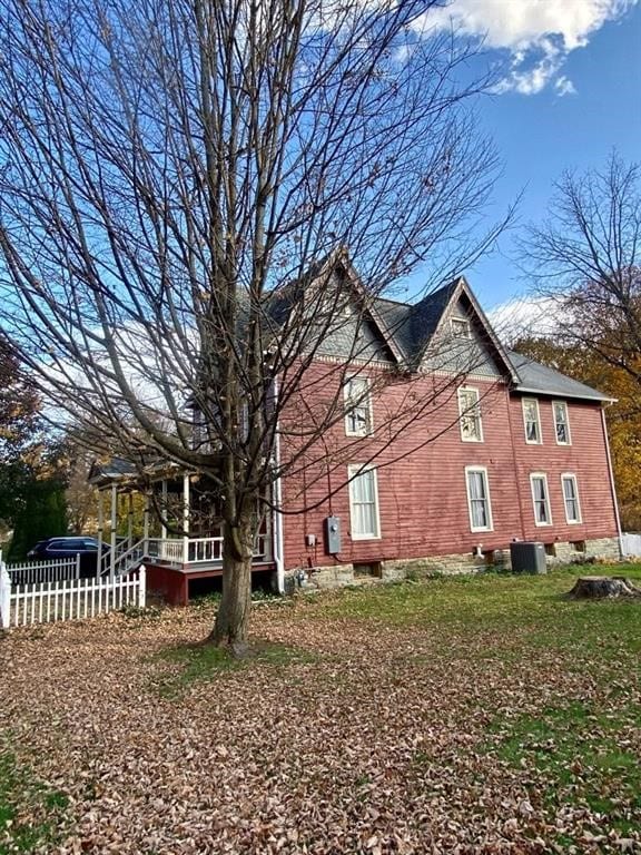 8 Ithaca St, Barton, NY 14892 - view of side of property with a cooling unit
