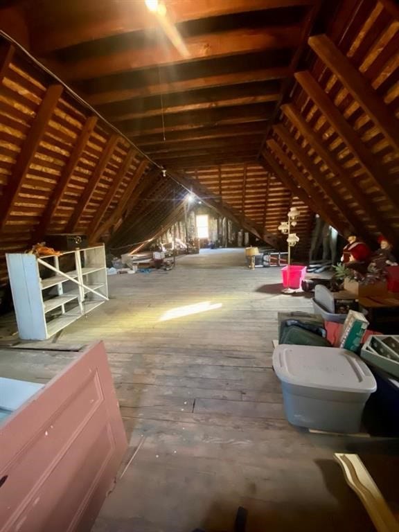 8 Ithaca St, Barton, NY 14892 - view of attic