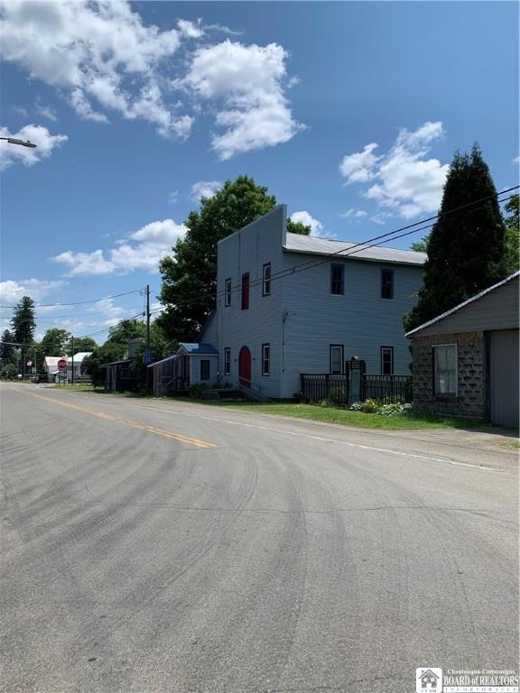 749-753 W Main, Ellington, NY 14732 - view of asphalt road with traffic signs