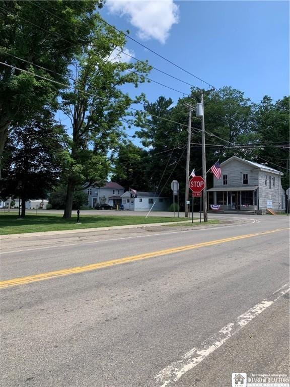 749-753 W Main, Ellington, NY 14732 - view of asphalt street with traffic signs