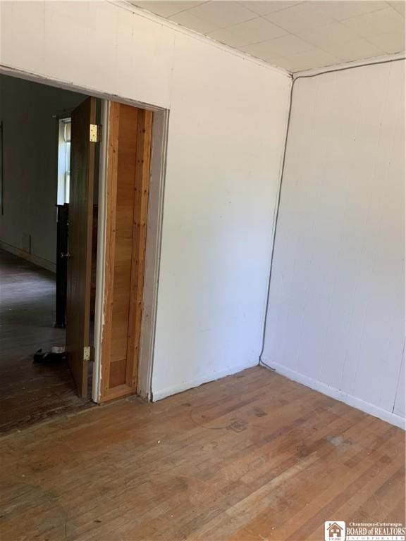 749-753 W Main, Ellington, NY 14732 - empty room with hardwood / wood-style flooring and baseboards