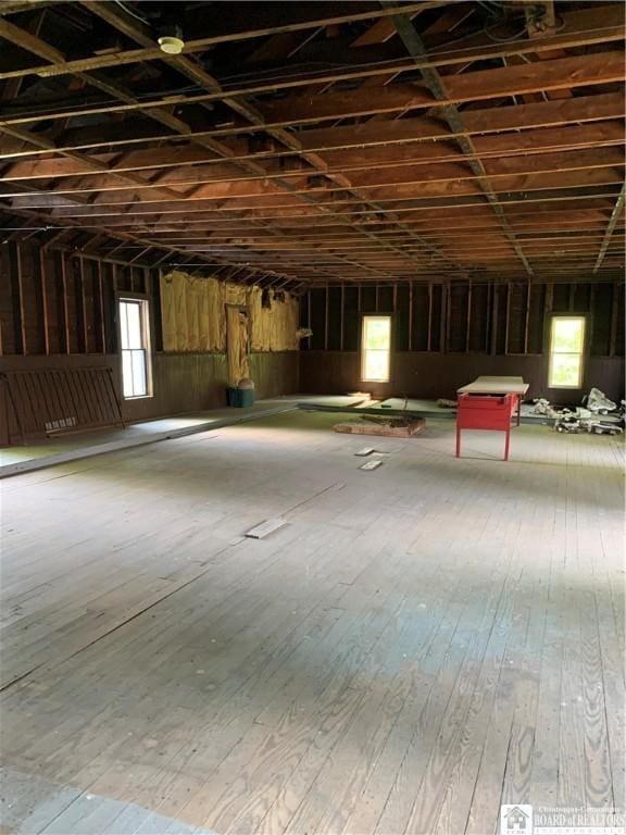 749-753 W Main, Ellington, NY 14732 - miscellaneous room featuring hardwood / wood-style floors