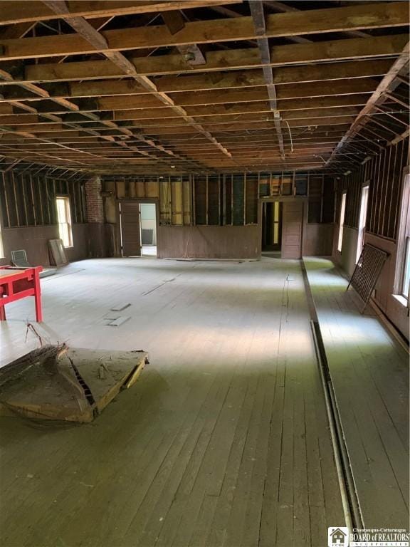 749-753 W Main, Ellington, NY 14732 - miscellaneous room with hardwood / wood-style floors