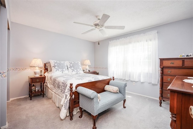 22 Red Leaf Dr, Chili, NY 14624 - bedroom featuring light carpet and ceiling fan