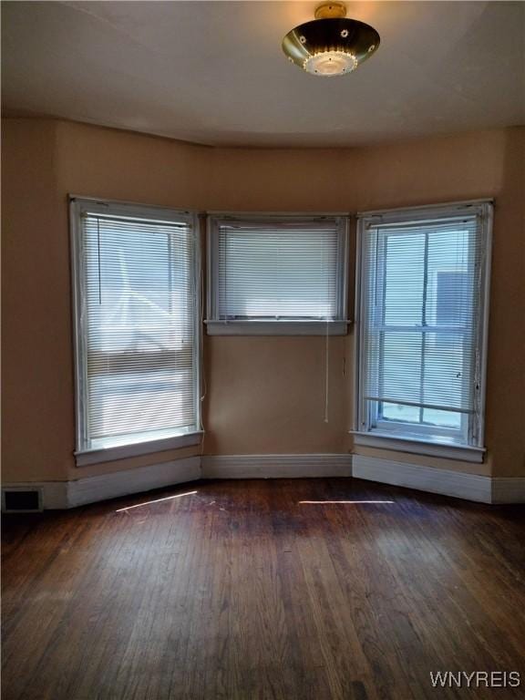 20 Chenango St, Buffalo, NY 14213 - empty room featuring plenty of natural light and dark wood-type flooring