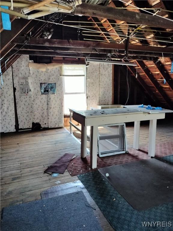 20 Chenango St, Buffalo, NY 14213 - view of unfinished attic