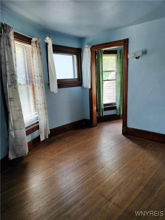 20 Chenango St, Buffalo, NY 14213 - spare room with wood finished floors and baseboards