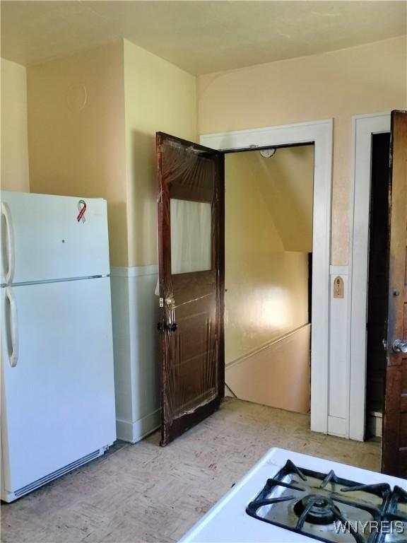 20 Chenango St, Buffalo, NY 14213 - kitchen featuring freestanding refrigerator