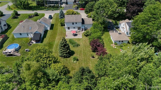 701 Walker Dr, Lewiston, NY 14092 - aerial perspective of suburban area