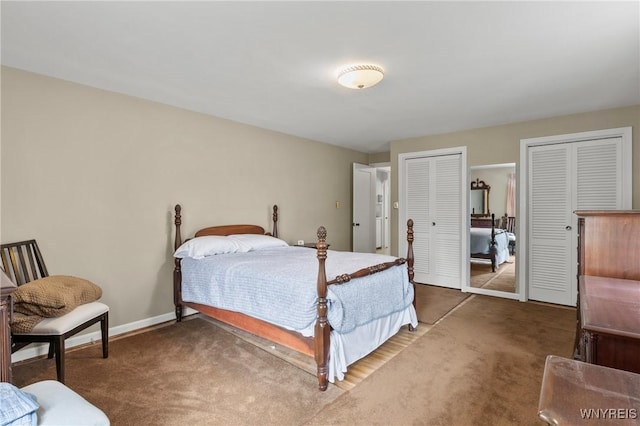 194 Woodridge Ave, Cheektowaga, NY 14225 - carpeted bedroom featuring multiple closets and baseboards