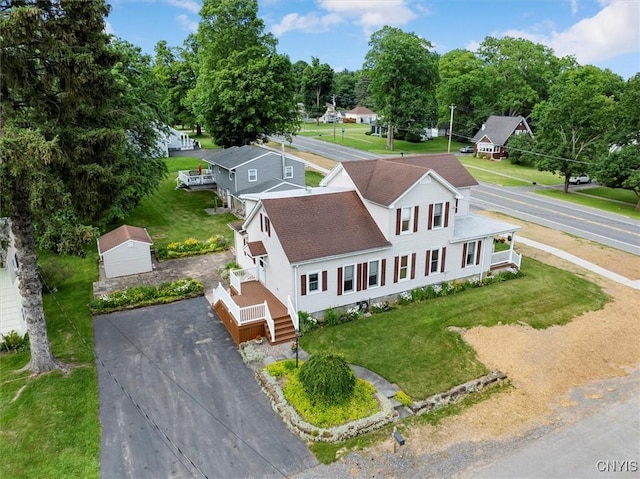 51 State St, Vernon, NY 13421 - aerial view of property and surrounding area