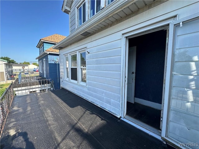 67 Holmes St, Buffalo, NY 14207 - view of wooden deck