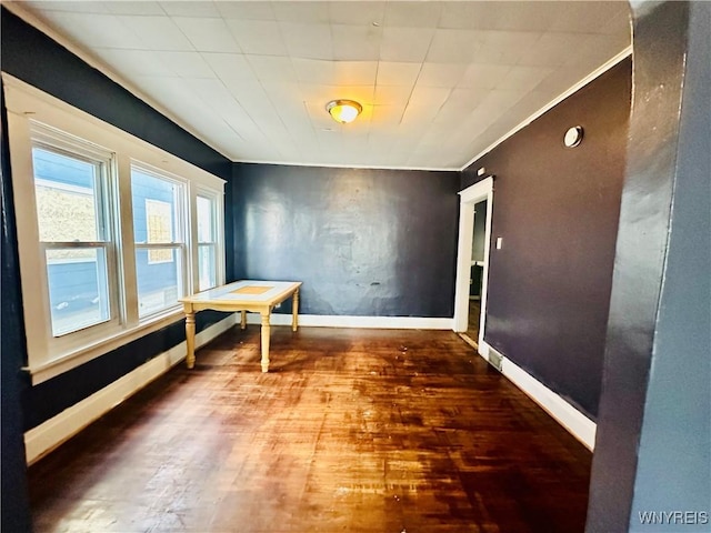 67 Holmes St, Buffalo, NY 14207 - unfurnished room with wood finished floors and ornamental molding