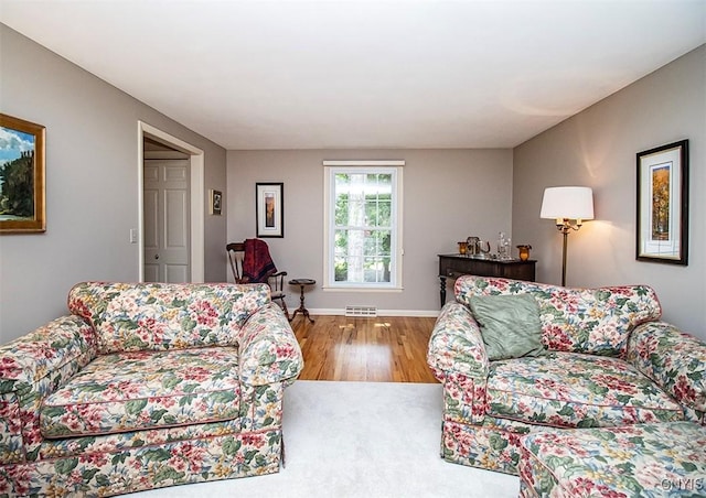 101 Luan Cir, Dewitt, NY 13078 - living area with wood finished floors and baseboards