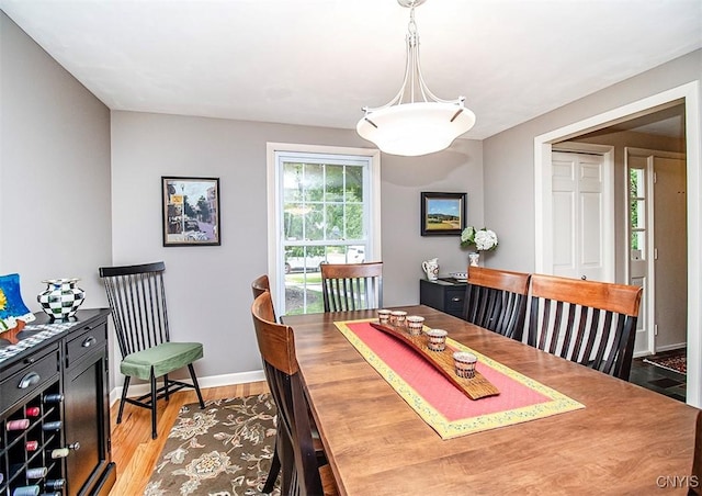 101 Luan Cir, Dewitt, NY 13078 - dining room featuring light wood-type flooring and baseboards