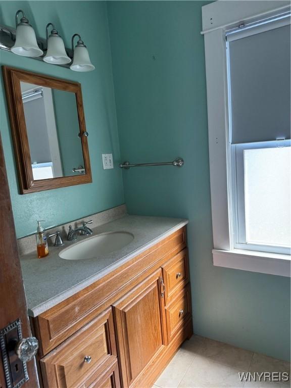 45 Clio Ave, Buffalo, NY 14220 - bathroom featuring vanity and tile patterned floors