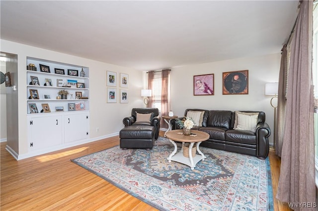 282 N Wrexham Ct, Tonawanda, NY 14150 - living area with wood finished floors and built in features